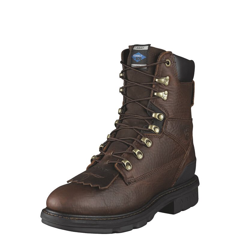 Ariat Work: Hermosa XR 8" Zapatos de Seguridad Hombre - Rojas (AOXHB8021)